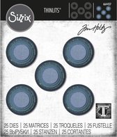 Sizzix Thinlits die set Stacked circles
