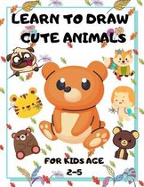 Learn to Draw Cute Animals for Kids Age 2-5