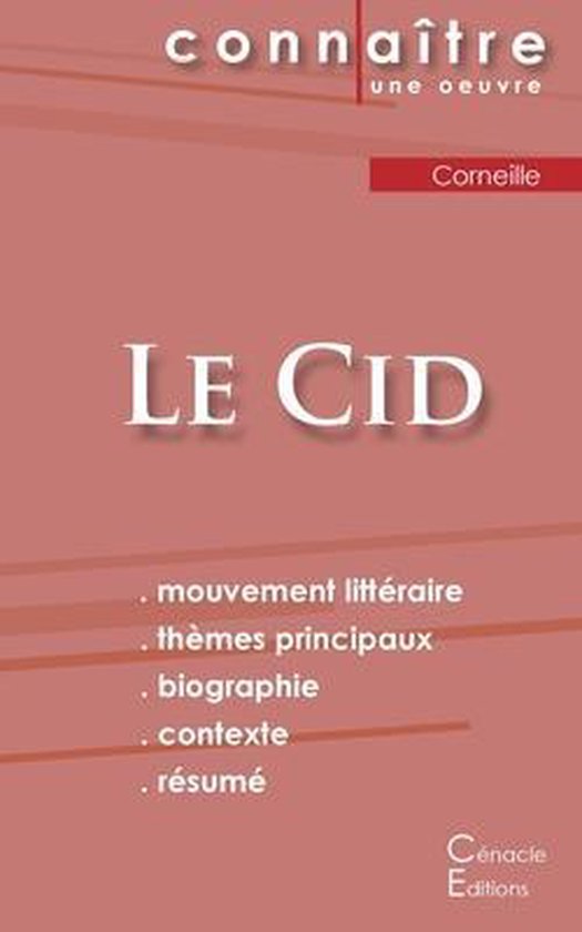 Fiche de lecture Le Cid (Analyse littéraire de référence  ... - cover