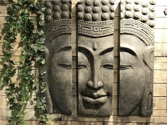 SENSE Boeddha wand paneel - Schilderij Boeddha - Drie delig - Wand  decoratie - Balkon... | bol.com