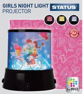 Projectie nachtlampje voor meisjes | LED System | AA batterijen