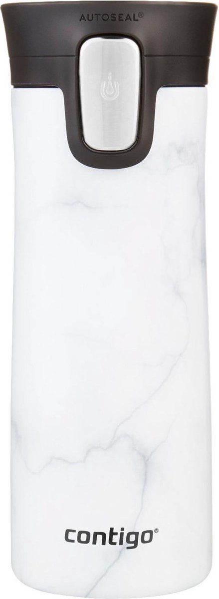 Contigo Pinnacle drinkfles - White marbel - 420ml