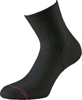 1000 Mile Sportsokken Tactel Anklet Dames Katoen Zwart Mt 35-39