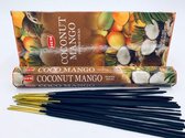 Hem Wierook Coconut Mango - 1 los pakje á 20 stokjes