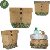 Duurzame koeltas | cool bag | natuurlijk ecologisch milieuvriendelijk | herbruikbaar | set van 2