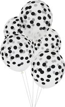 Ballonnen - Bollen zwart - set 5 - My Little Day - 30cm