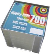 Haza Original Memoblok 9 X 9 Cm 700 Vellen Wit
