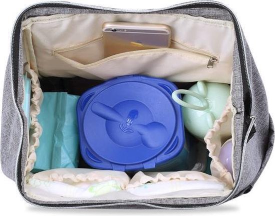 Luiertas - Babytas - Rugtas - Draagtas bij Kinderwagen - Al jouw baby  essentials in 1... | bol.com