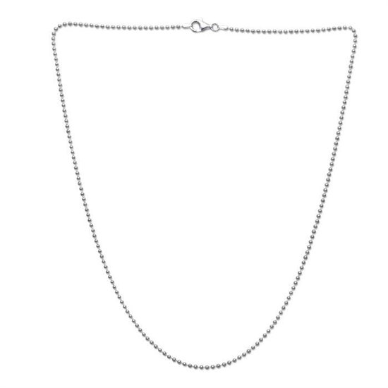 1 Meter Sterling Zilveren Ketting- 1,30mm Rolo - - Sterling Zilveren 925