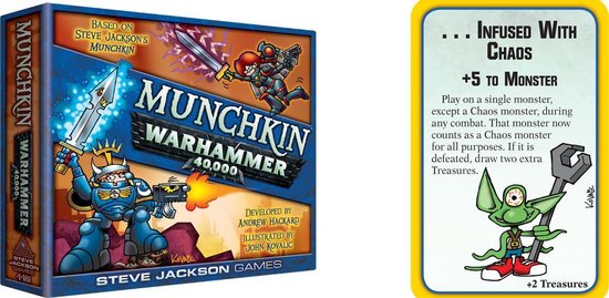Afbeelding van het spel Munchkin Warhammer 40,000