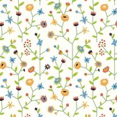 Haza Original Inpakpapier Daisies 200 M X 50 Cm