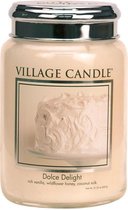 Village Geurkaars Dolce Delight | vanille cake honing - Large Jar