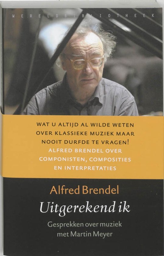 Cover van het boek 'Uitgerekend ik' van Alfred Brendel