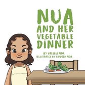 Nua and her vegetable dinner