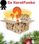 Mystery Box Funko Pop 5 figuren thema: Kerst - Groen