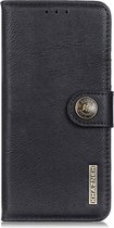 Retro zwart agenda case hoesje Oppo A52 / A72