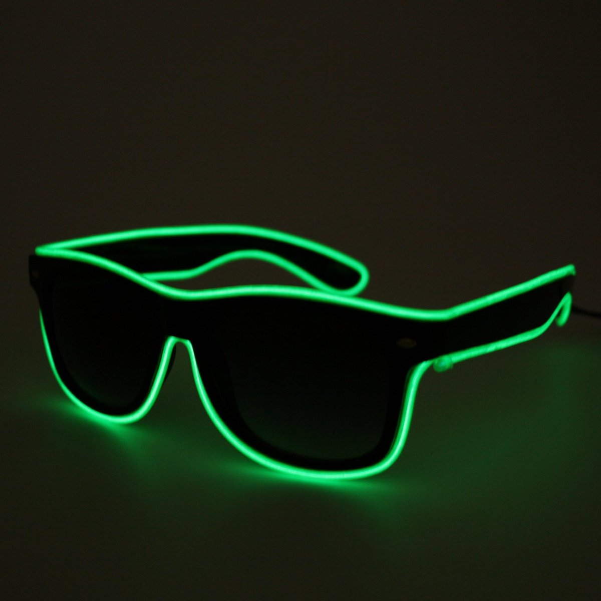 relaxdays LED Brille im 10er Set Kostümbrillen