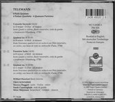Telemann Paris Quartets   Trio Sonnerie