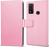 Cazy Huawei P Smart 2020 hoesje - Book Wallet Case - roze