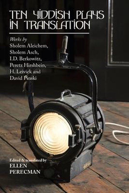 Ten Yiddish Plays in Translation - cover