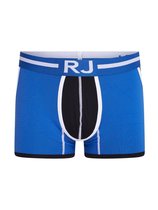 RJ Bodywear - Heren - RJ Pure Color Heren Boxershort Colorblock Blauw  - Blauw - XL