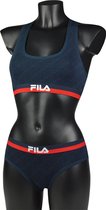 Fila - Dames - Woman bra logo     - Blauw - XS