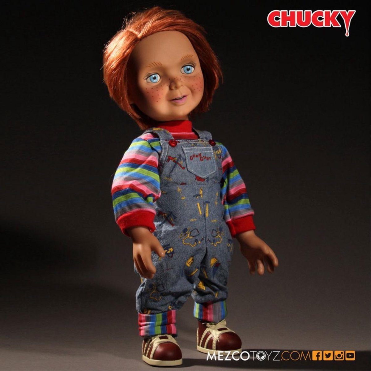 ik ben gelukkig Arashigaoka Onafhankelijk Child´s Play: Talking Good Guys Chucky 38CM MERCHANDISE | bol.com