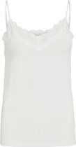 Object Top Objleena New Lace Singlet Noos 23031016 White Dames Maat - XS/S