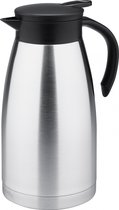 Isosteel Thermoskan Rvs 1,5 Liter Zilver