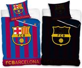 Carbotex Fc Barcalona Dekbedovertrek Glow In The Dark 140 X 200 Cm