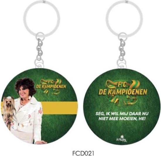 Porte-clés FC De Kampioenen "Carmen"