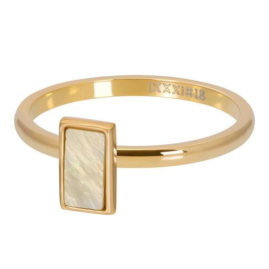 Yellow shell stone rectangle