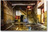 MN Collections - Schilderij - Urbex Photography. - Multicolor - 75 X 50 Cm