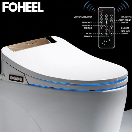 Inteligente Toiletzitting - Zilver - Luxe - Elektrische WC bril - Smart  toilet -... | bol.com