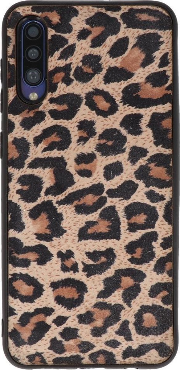 Bestcases Luipaard Leer Back Cover Telefoonhoesje Samsung Galaxy A50