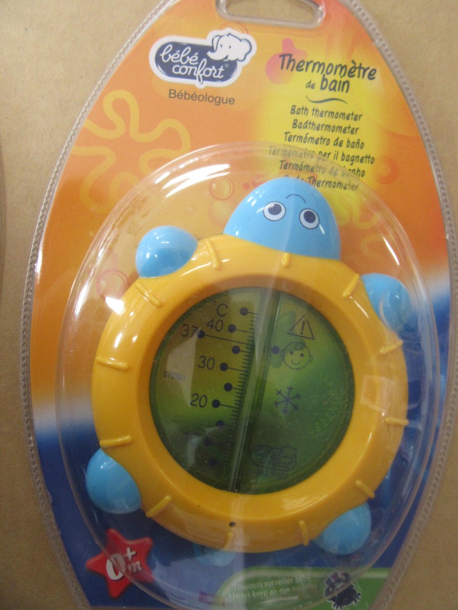 thermomètre de bain tortue de bebe confort