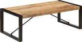 Salontafel  Massief hout-  koffietafel (Incl LW 3D Klok) coffee table woonkamertafel