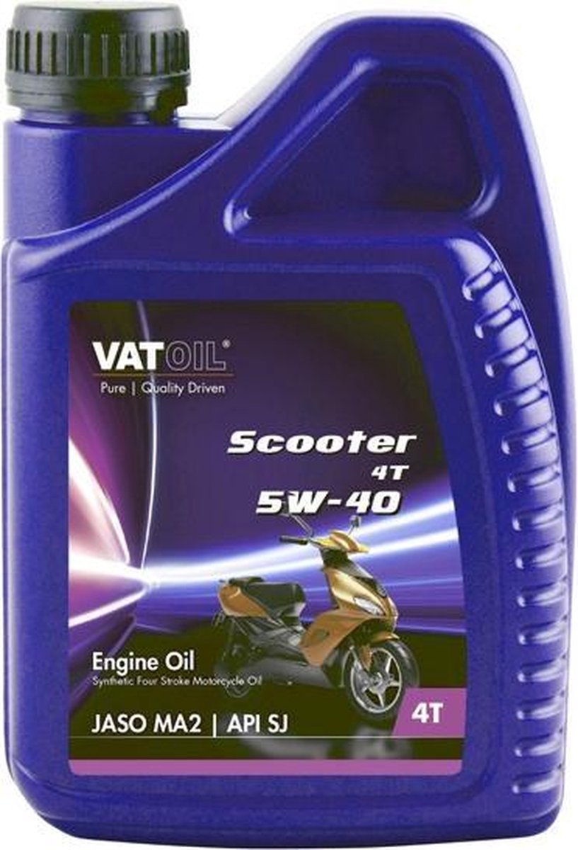 Vatoil Motorolie Scooter 4t 5w-40 1 Liter
