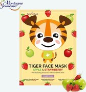 Revitaliserend Masker 7th Heaven Animal Tiger Appel Aardbei (1 uds)