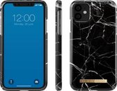 iDeal of Sweden - iPhone 11 Hoesje - Fashion Back Case Black Marble