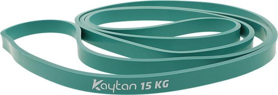 Kaytan - 3 weerstandsbanden set - Resistance bands - Fitness elastieken - Power band 15, 25 en 35 kg - Kaytan