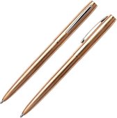 Originele Fisher Cap-O-Matic Space Pen, Onbewerkt Messing (#M4RAW)
