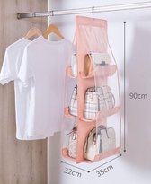 MaMo Subliem - Handtas organizer - roze - dames handtas - kledingkast - tasorganizer - reizen - opbergtassen - opbergtas - kleding accessoires - portemonnee - volume korting - voor