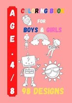 Coloring Book for Boys and Girls
