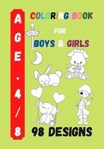 Coloring Book for Boys and Girls