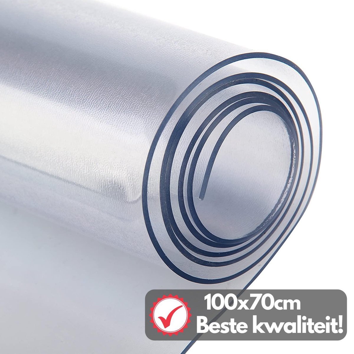 Floordirekt Bureaustoel-onderlegger, vloerbeschermingsmat, transparant, dikte: 1,5 mm, voordelige vloerbeschermingsmat voor harde vloeren (lengte: 190 cm, breedte: 114 cm Floordirekt Bureaustoel-onderlegger, vloerbeschermingsmat, transparant, dikte: 1,5 mm, voordelige vloerbeschermingsmat voor harde vloeren (lengte: 190 cm, breedte: 114 cm