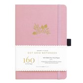 Archer & Olive Notitieboek A5 Dotted - Light Pink