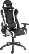LC Power 2 - E-Sports - Game stoel - Ergonomisch - Bureaustoel - Verstelbaar - Racing - Gaming Chair - Zwart / Wit