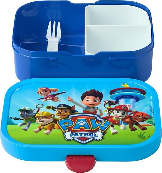 Mepal lunchset (schoolbeker & lunchbox) Campus - 300 + 750 ml - Broodtrommel en Drinkbeker voor kinderen - Bento box - Schoolbeker - Paw Patrol