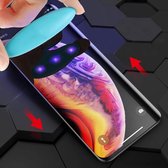 UV-vloeistof gebogen volledig lijm volledig scherm gehard glas voor iPhone XR / iPhone 11